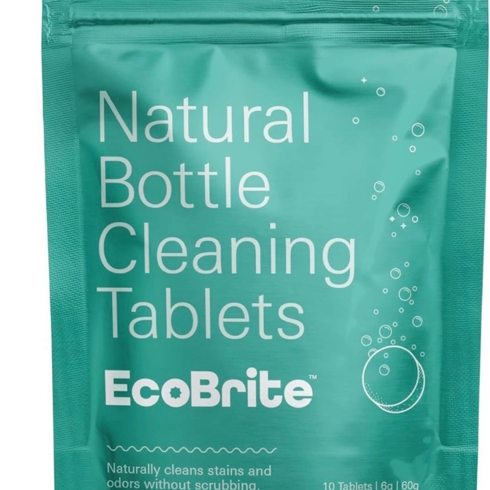 EcoBrite All Natural, Powerful Cleaning Tablets, Cleans Stainless Steel
